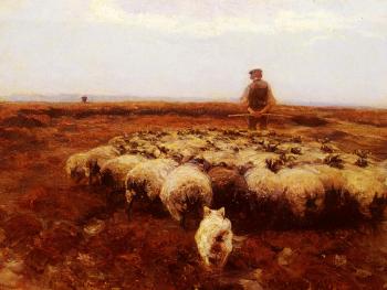 黑裡奇 凡 佐格爾 Shepherd on the Meadow